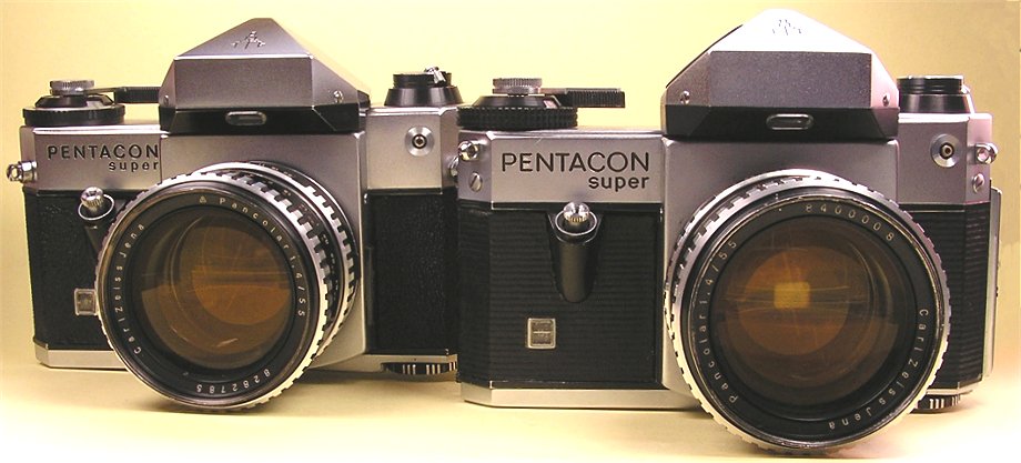 left: serial camera, rigth: Prototype