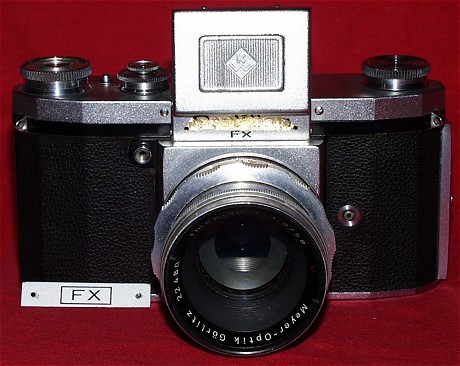 camera with removed brass-badge